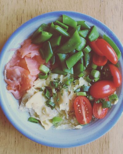 Ravioli met groenten en zalm - KOOK DAN! - Ingelise