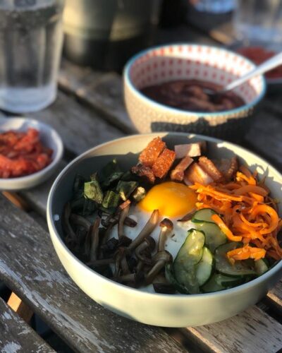 Bibimbap - Korean rice bowl - KOOK DAN