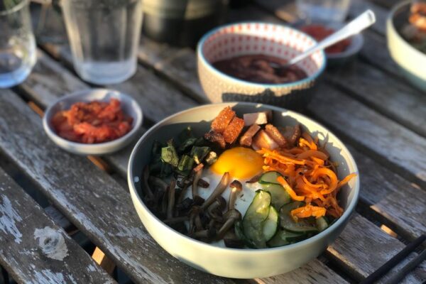 Bibimbap - Korean rice bowl - KOOK DAN