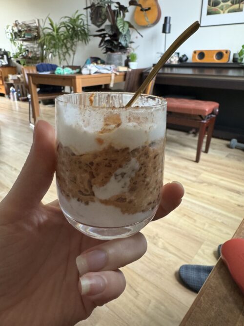 Carrot Cake Overnight Oats - KOOK DAN